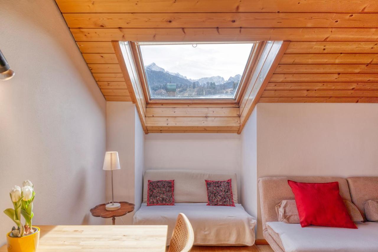 Ruhige Ferienwohnung Partenkirchen 2 Гармиш-Партенкирхен Екстериор снимка